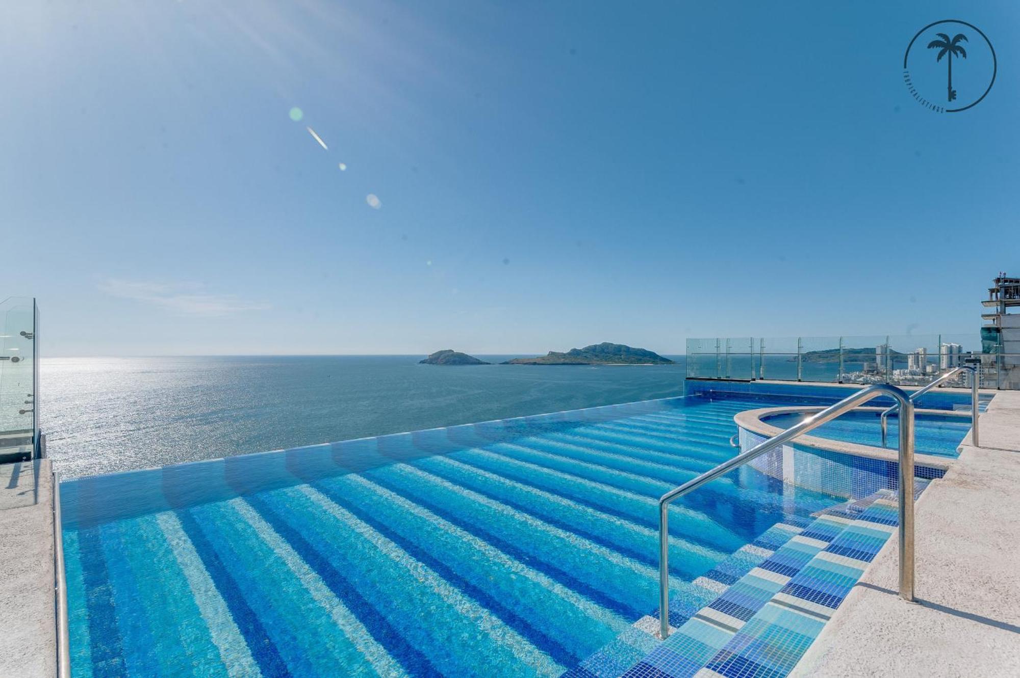 Hermosa Vista Al Mar, Condominio De Lujo! Mazatlan Exterior photo