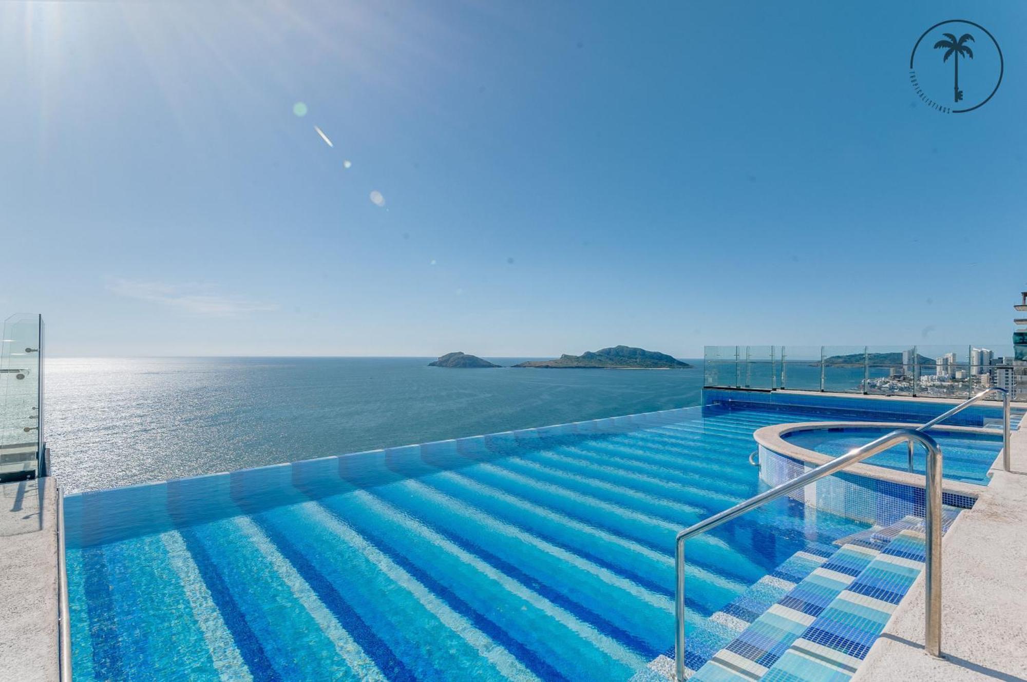 Hermosa Vista Al Mar, Condominio De Lujo! Mazatlan Exterior photo